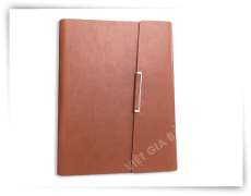 sổ tay bìa còng gấp 3