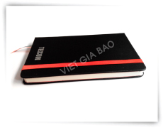 sổ tay keo gáy có thun làm theo yêu cầu