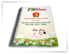 làm sổ tay lò xo cực đẹp