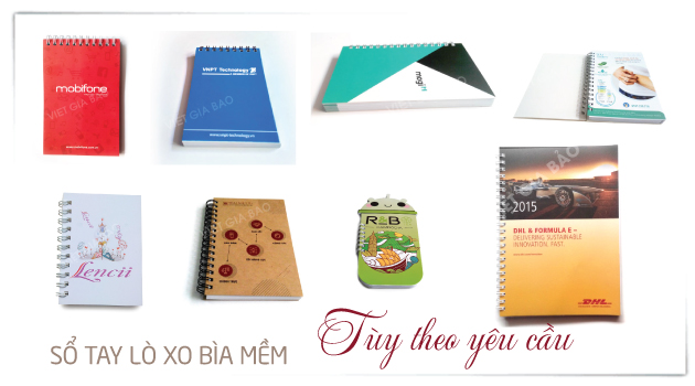 in sổ tay làm theo yêu cầu