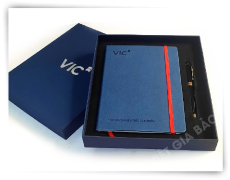 in sổ tay cao cấp bìa da